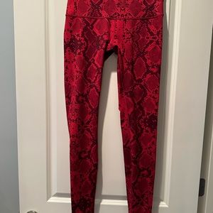 Lululemon Athletica Leggings - Snake Print